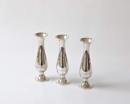 Silver Plated Vases
