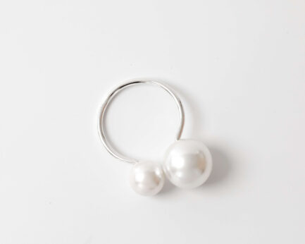 Pearl Silver Napkin Ring