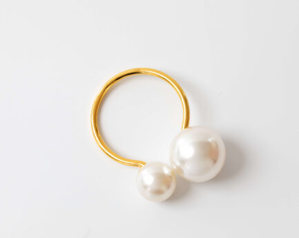 Pearl Gold Napkin Ring